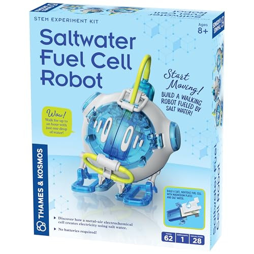 Thames & Kosmos Saltwater Fuel Cell Robot STEM Experiment Kit