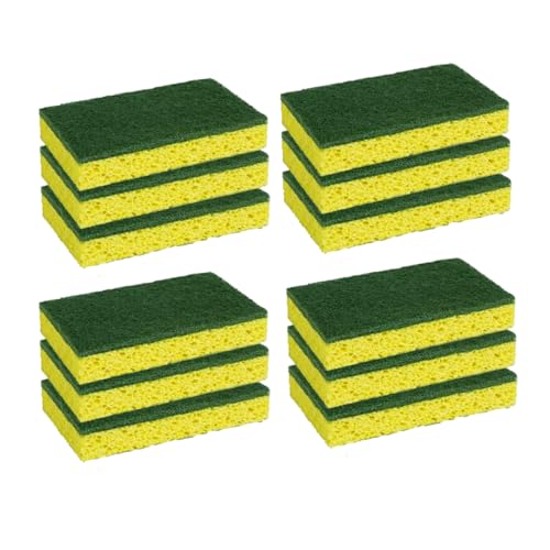12-Count CELOX Dual-Sided Heavy Duty Kitchen Cleaning Sponges Deal