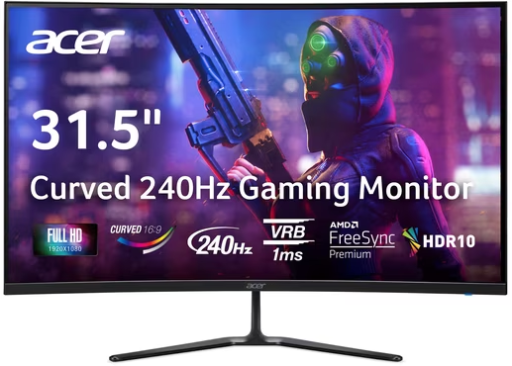 Acer Nitro 31.5" Curved Full HD Gaming Monitor 240Hz Deal