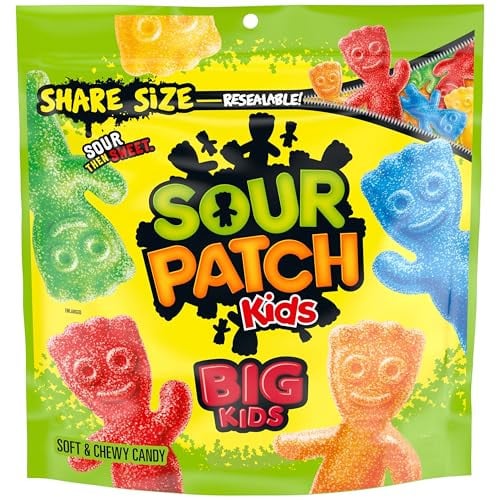 Sour Patch Kids Big Kids Soft & Chewy Gummy Candy, Share Size, 12 Oz Deal