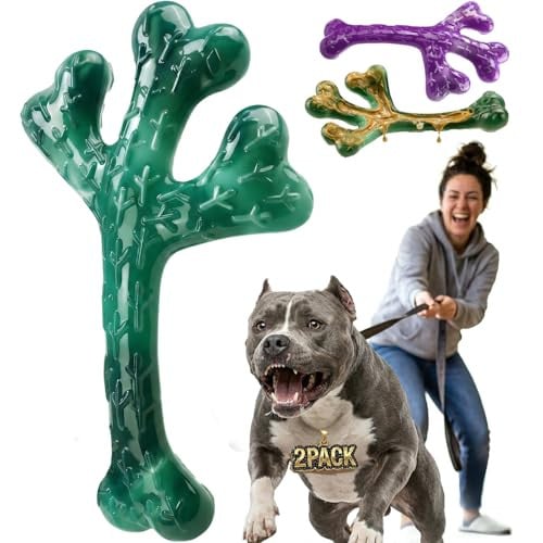 Frienhund Aggressive Chewers Dog Chew Toys 2-Pack (for Large Breed, Beef Flavor) Deal