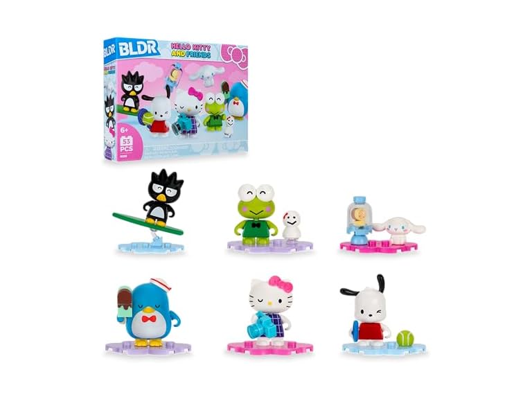 BLDR Hello Kitty and Friends Minifigures 6-Pack Deal