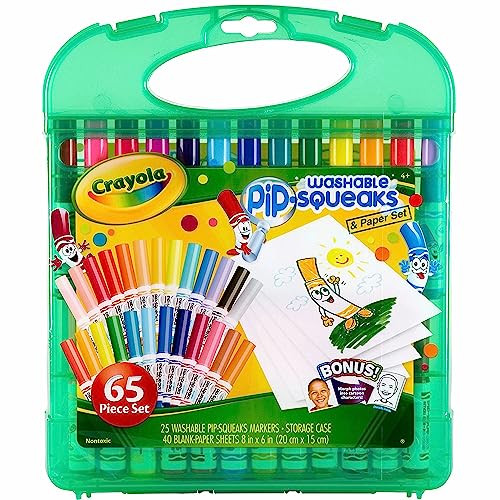 Crayola Pip-Squeaks Washable Marker Set 65 Count