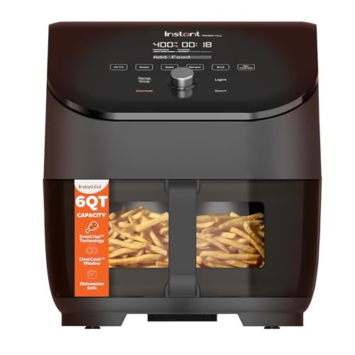 Instant Pot Vortex Plus 6QT ClearCook Air Fryer