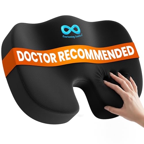 Everlasting Comfort Doctor Recommended Memory Foam Seat Cushion Deal