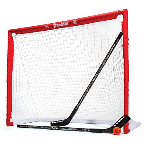 Franklin Sports NHL Hockey Goal, Ball, and Stick Set Deal