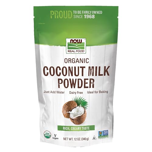 NOW Foods Organic Coconut Milk Powder, 12 oz