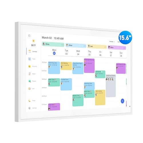 Digital Calendar Electronic Touchscreen Interactive Schedules Deal