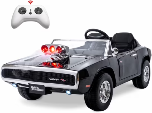 Fast & Furious Dodge Charger 12V Kids Ride on Car