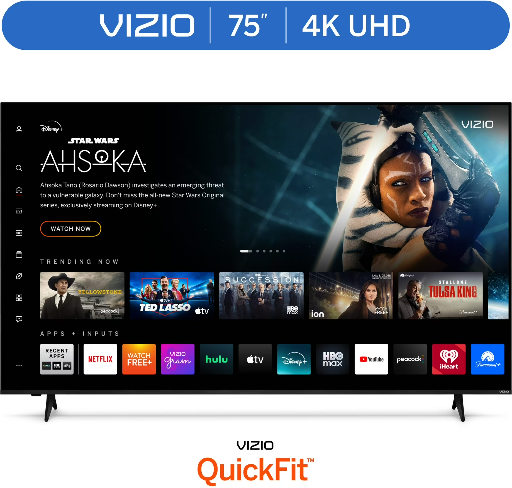 Walmart Electronics Pick: VIZIO 75" 4K UHD LED Smart TV deal at Walmart