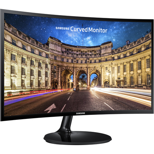 24" Samsung 390 Series C24F390 1080p 60Hz 4ms Curved FreeSync VA Monitor