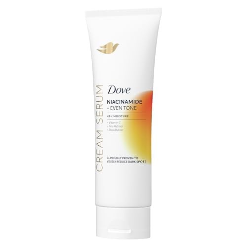 Dove Body Cream Serum Niacinamide + Even Tone Shea Butter Lotion 8-Oz Deal