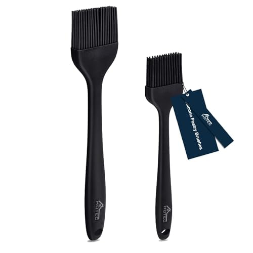 HOTEC 2-Pack 600℉ Heat Resistant Basting Brushes Deal