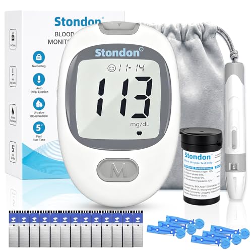 Stondon G-430 Blood Glucose Monitor Kit with 50 Strips & Lancets Deal