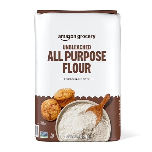 5-Lb Amazon Fresh Unbleached All Purpose Flour