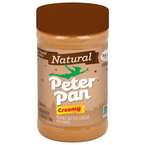 Peter Pan Natural Creamy Peanut Butter 40-Oz