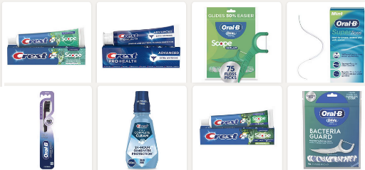 CREST-OralB Toothpastes, Floss/Toothbrushes 3-Pack + $5 Walgreen's Cash Deal