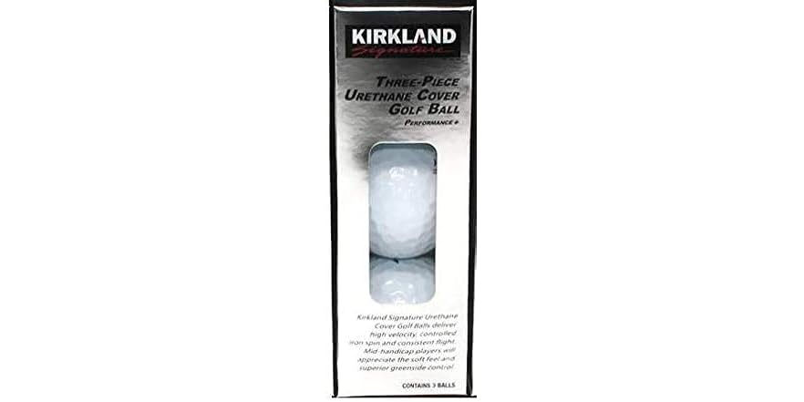 Kirkland Signature Three-Piece Golf Ball Set Deal