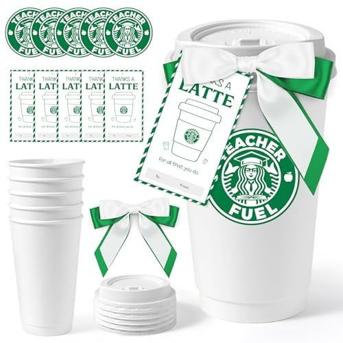 6 Pack Coffee Gift Card Holder Set Deal