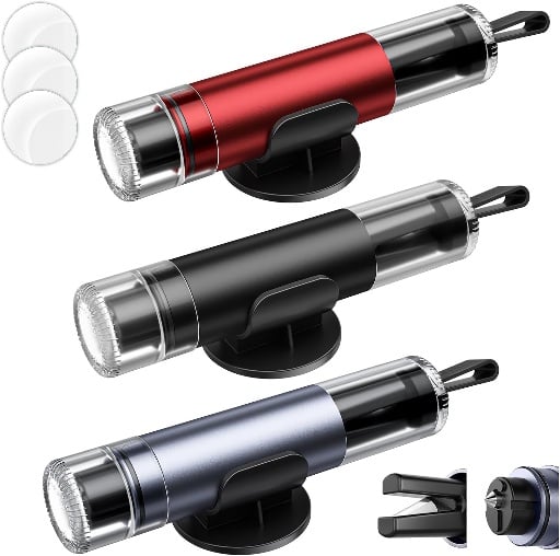SKINNYON 3-Pack Car Safety Hammer Seatbelt Cutter