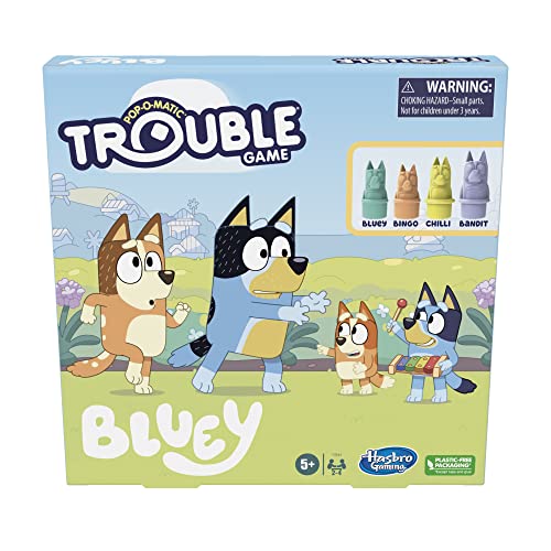 Hasbro Gaming Trouble: Bluey Edition Board Game Deal
