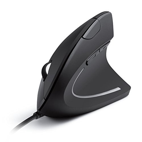 Anker Ergonomic Optical USB Wired Vertical Mouse 1000/1600 DPI
