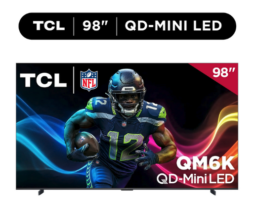 TCL 98" QM6K Series QD Mini-LED QLED 4K UHD Smart TV