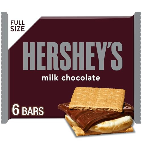 HERSHEY'S Milk Chocolate Candy Bars 6-Pack