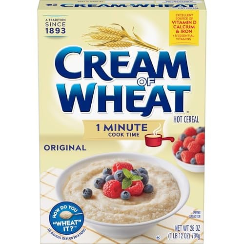 28 Ounce Cream of Wheat Original Stove Top Hot Cereal (1 Minute Cook) Deal