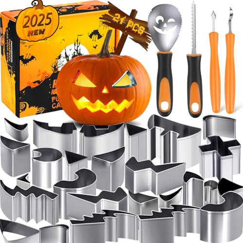 Halloween Pumpkin Carving Kit 21 PCS