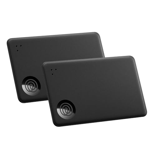 Life360 Tile Slim Bluetooth Tracker 2-Pack (Black)