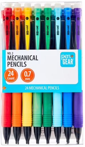 Pen+Gear #2 HB Mechanical Pencils, 0.7mm, 24 Count Deal