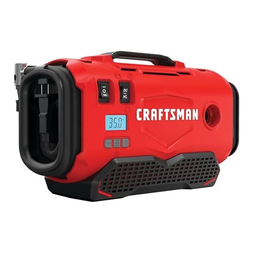 CRAFTSMAN V20 Tire Inflator Portable Air Compressor CMCE520B Deal
