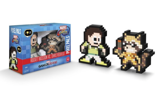 4-Pack Rocket Racoon Vs. Chris Redfield