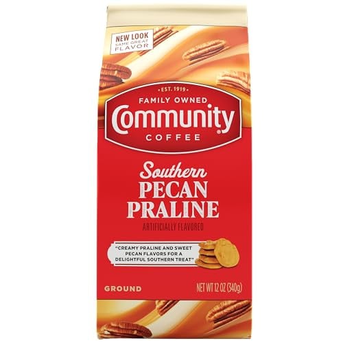 Community Coffee Southern Pecan Praline 12 Ounce Medium Roast Ground Deal
