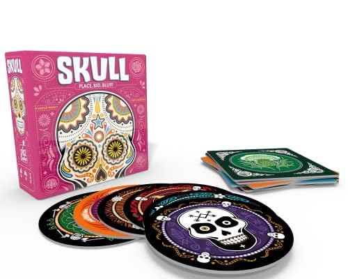 Skull Bluffing and Strategy Party Game Deal