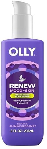 OLLY Renew Body Wash with Vitamin D, Retinol & Botanicals, 17oz