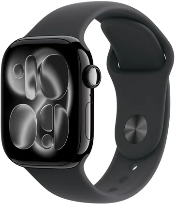 Apple Watch Series 11 Smartwatch 42mm GPS Jet Black Aluminum Case Deal