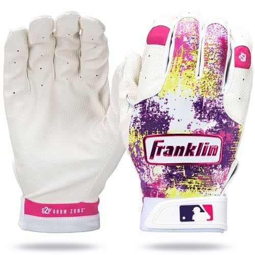Franklin Sports Youth Grow to Pro Teeball Batting Gloves (Youth XX-Small) Deal