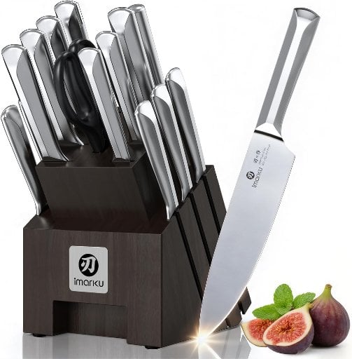 imarku Knife Set 16 PCS High Carbon Japanese Stainless Steel Deal