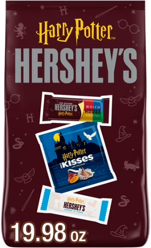 Hershey's Assorted Flavored Harry Potter Halloween Candy, 19.98 oz Bag