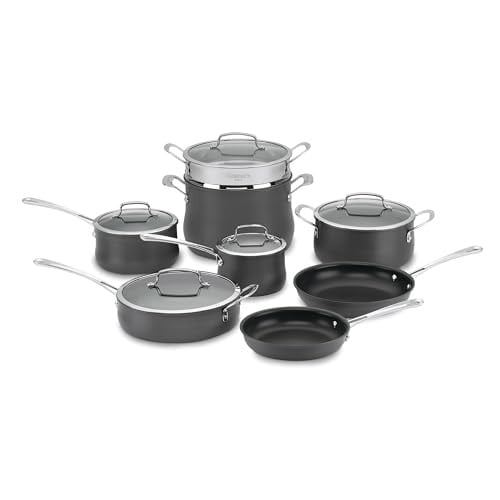 Cuisinart Contour Hard Anodized Cookware 13 Piece Set Deal
