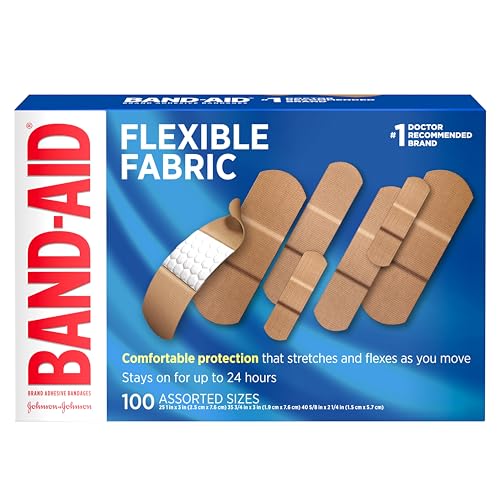 BAND-AID Brand Flexible Fabric Adhesive Bandages 100 Count Deal