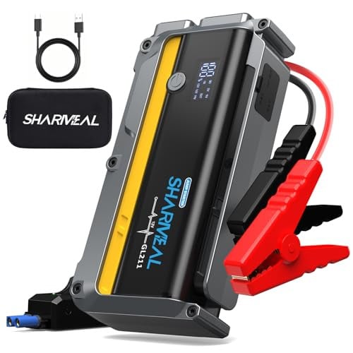 Sharmeal Jump Starter 6000A (All Gas/10.0L Diesel) Deal