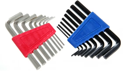 Hyper Tough 16 Piece Hex Key Set with 8 SAE and 8 Metric Sizes Deal