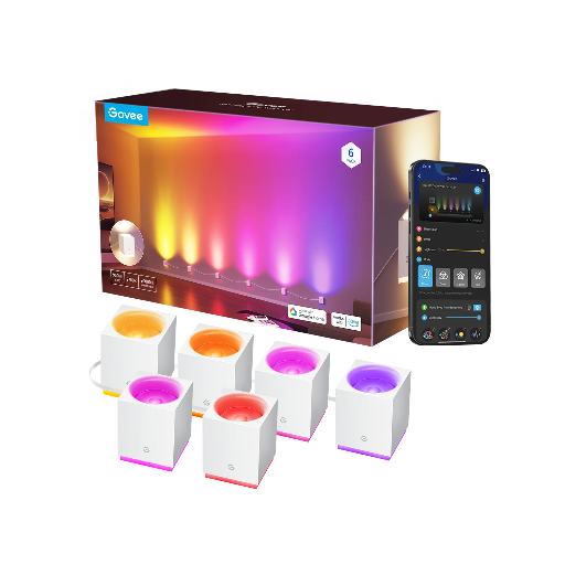 Govee RGBIC Cube Wall Sconces