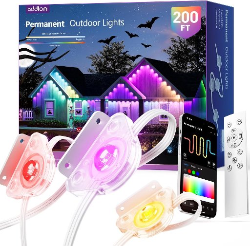 addlon 200FT Permanent Outdoor Lights