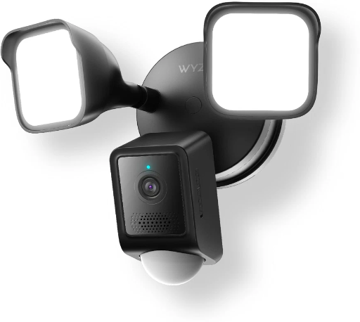 Wyze 2800-Lumen 2K Floodlight v2 Camera w/ Color Night Vision (Open Box)