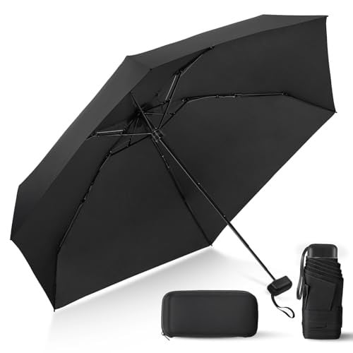 Leagera Compact Travel Umbrella w/ Case