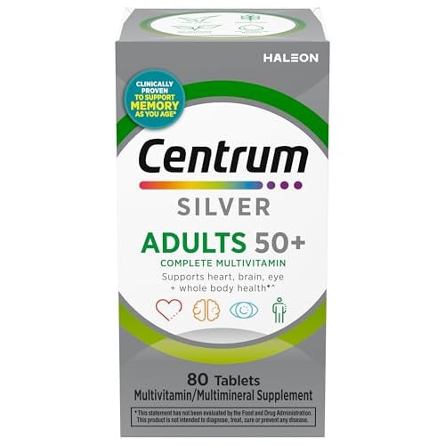 Centrum Silver Multivitamin for Adults 50 Plus 80-Count Deal